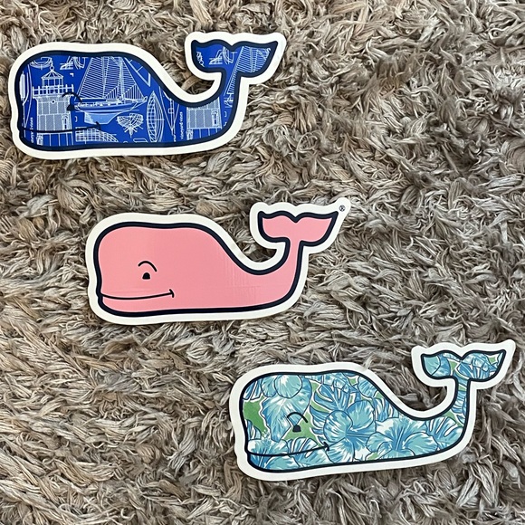 Vineyard Vines Other Assorted Vineyard Vines Whale Stickers Poshmark